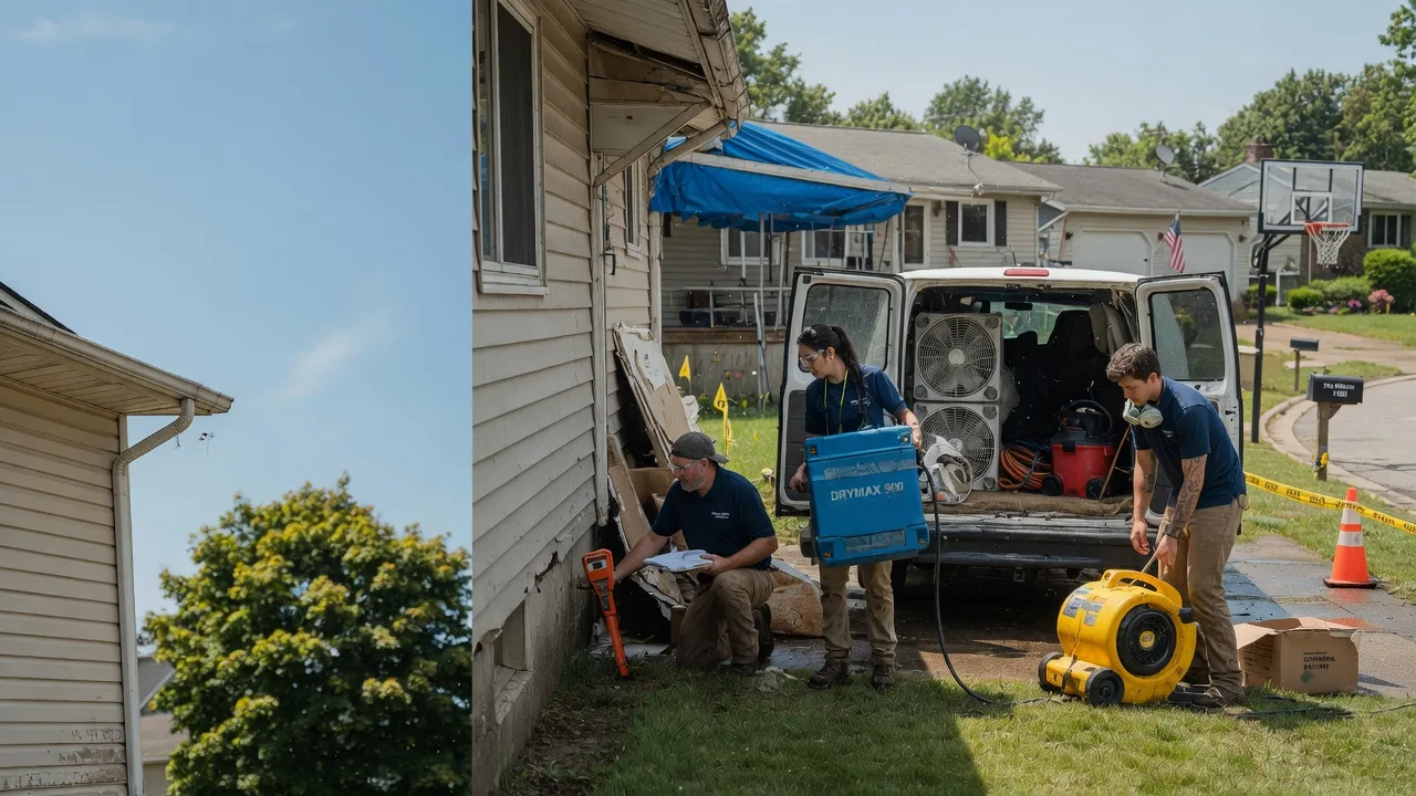 Ceiling Leak Cleanup in Cardale, PA near me